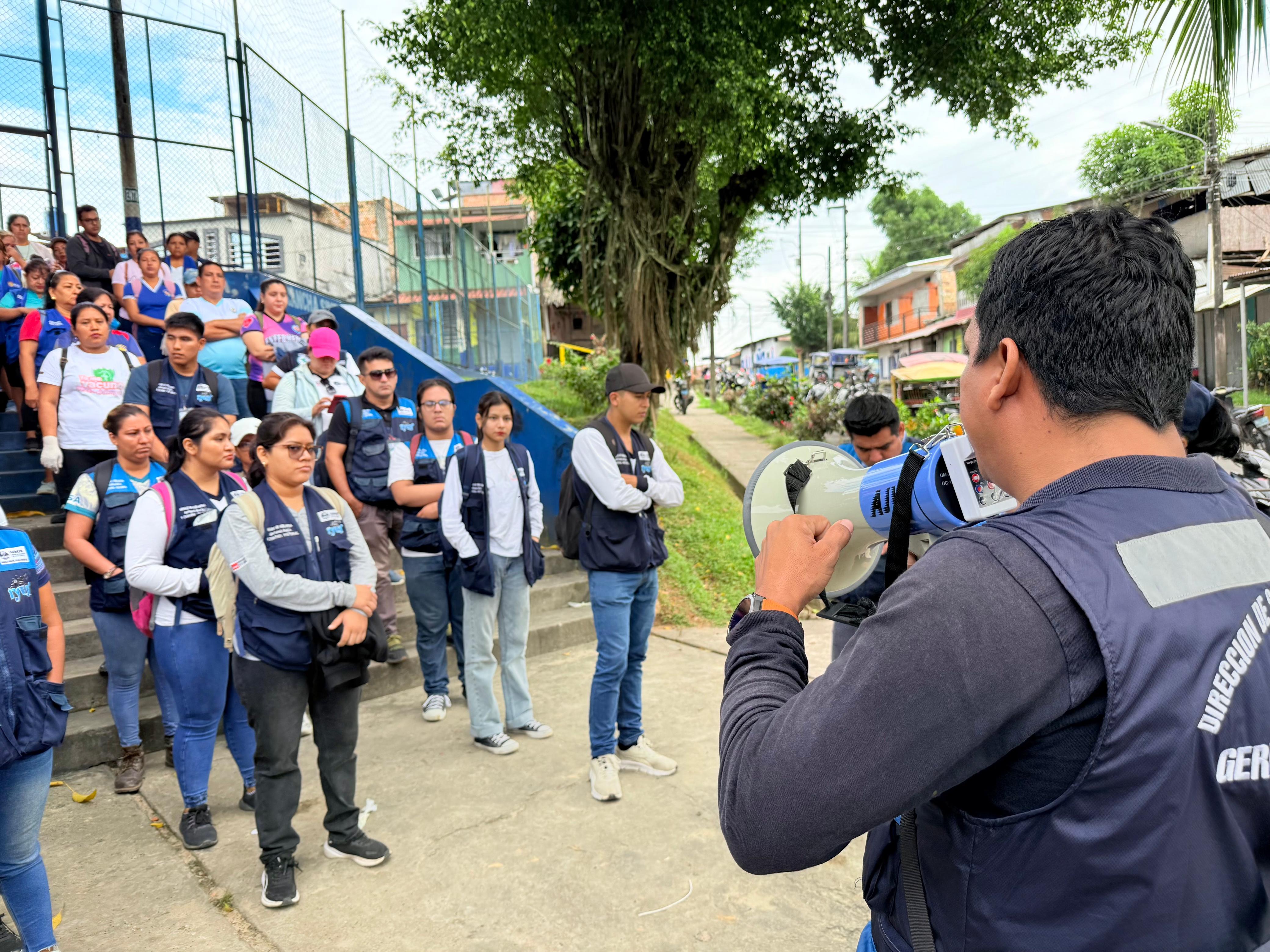 CAMPAÑA DE RECOJO DE CRIADEROS DE ZANCUDOS EN BELÉN REUNIÓ A LA COMUNIDAD PARA PREVENIR EL DENGUE
