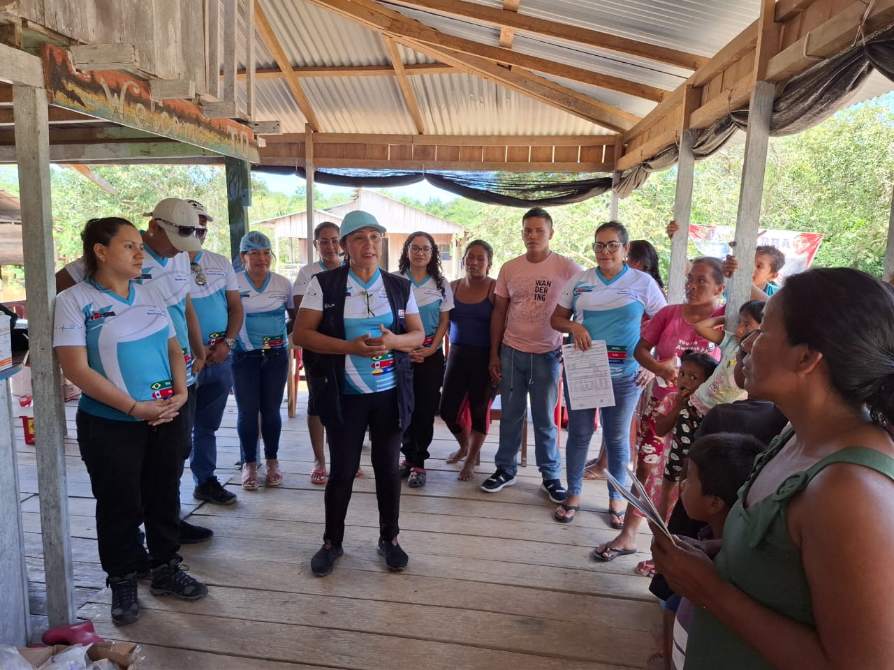GERESA LORETO REALIZA CAMPAÑA INTEGRAL DE SALUD EN COMUNIDADES TIKUNA