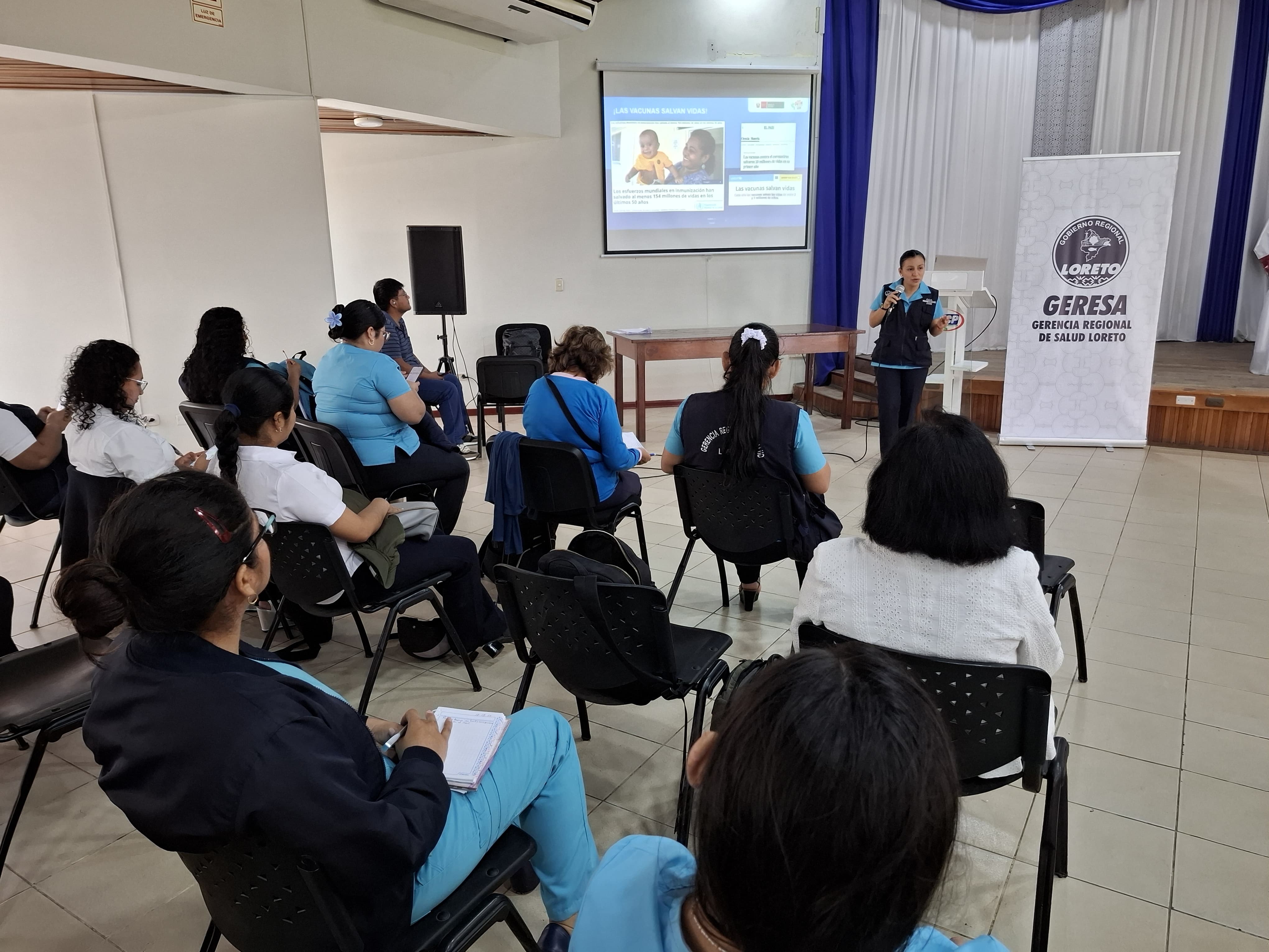 GERESA LORETO INICIA REUNIÓN DE ANÁLISIS DE INFORMACIÓN EN INMUNIZACIÓN