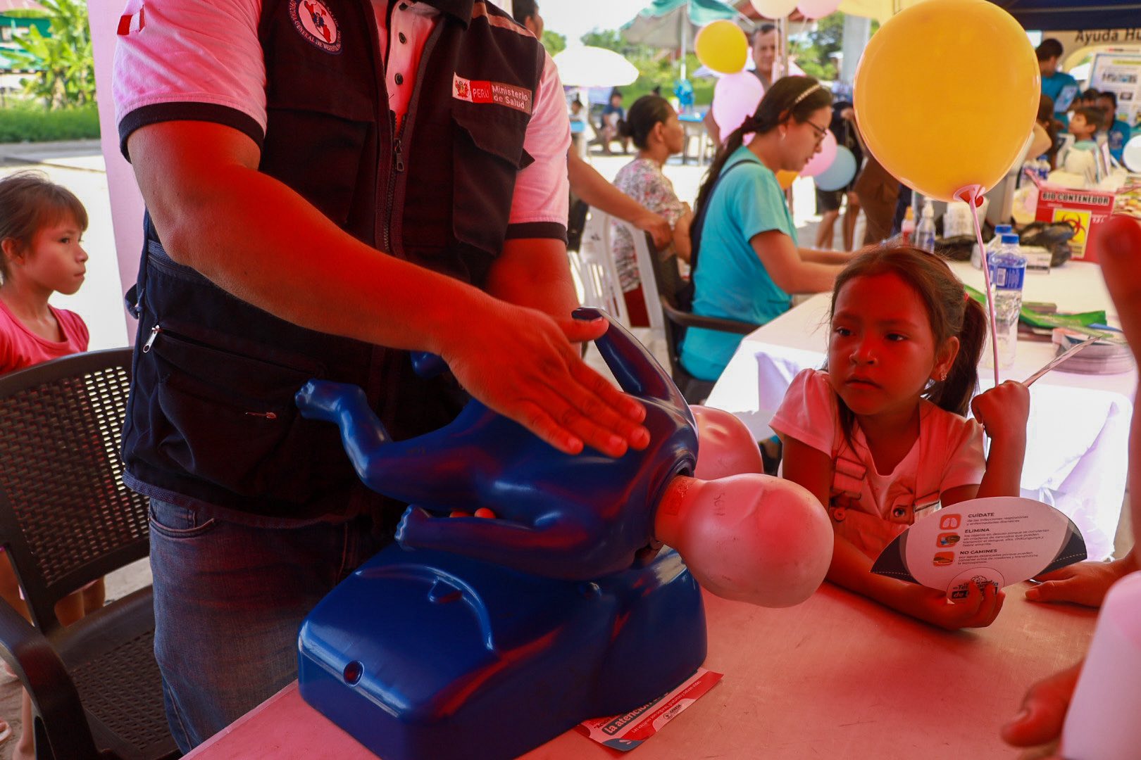 EXITOSA FERIA INTEGRAL DE SALUD EN LA COMUNIDAD NATIVA SANTO TOMÁS