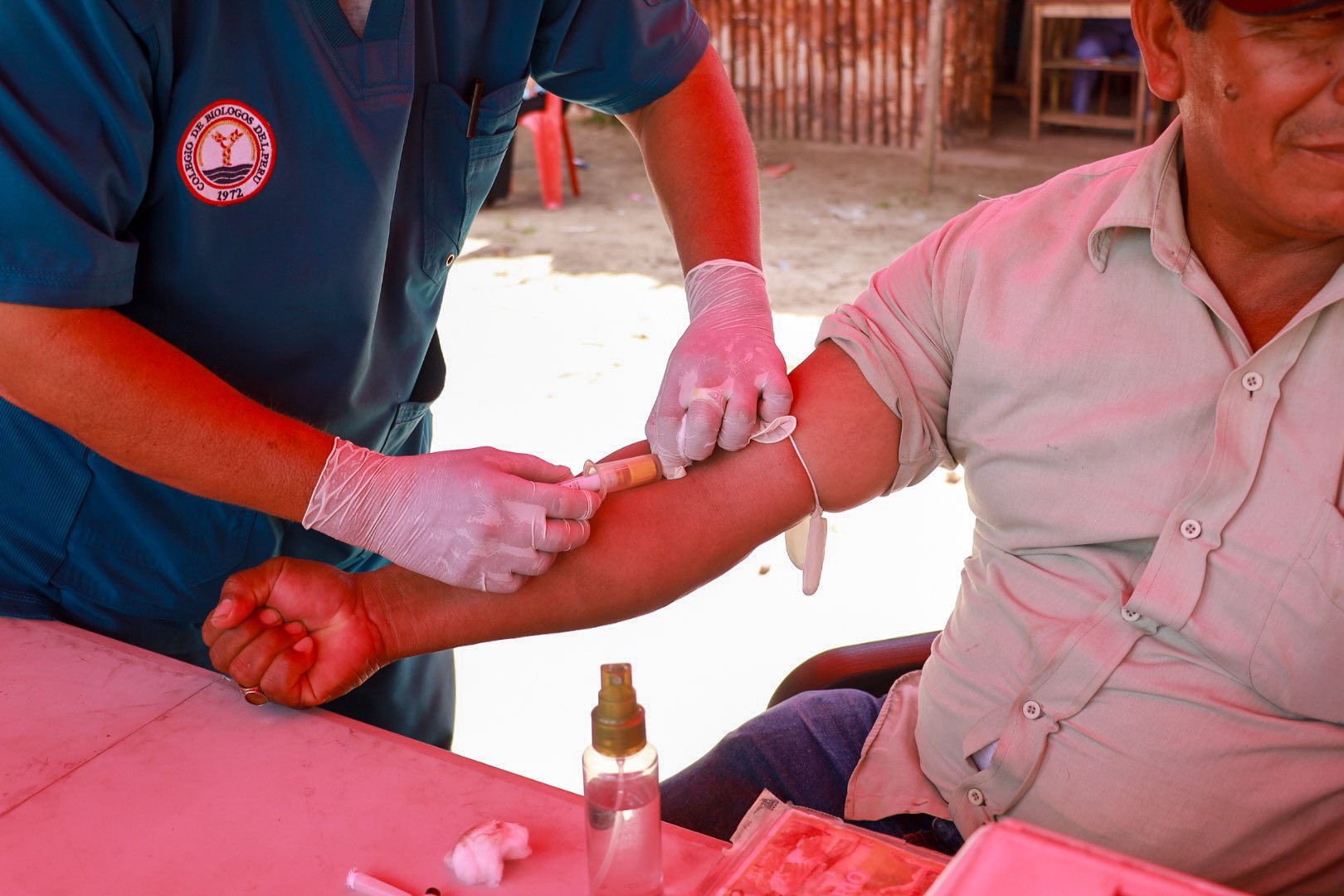EXITOSA FERIA INTEGRAL DE SALUD EN LA COMUNIDAD NATIVA SANTO TOMÁS