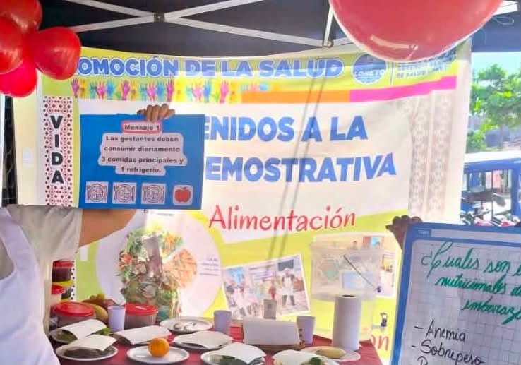 IPRESS I-3 SAN ANTONIO PROMUEVE ALIMENTACIÓN SALUDABLE PARA GESTANTES Y PUÉRPERAS